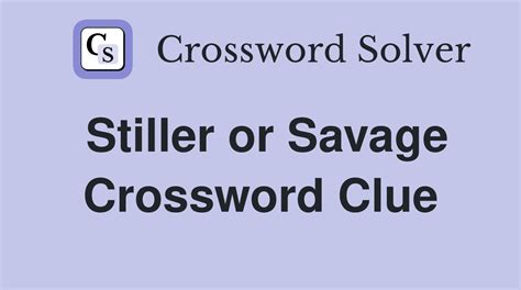 savage crossword clue|savages 7 letter word.